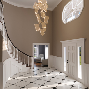 Rinkle Large Multi Light Pendant by Et2