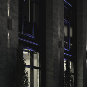 Sera Up / Down Outdoor Wall Light by Bruck