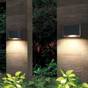 Eclipse Up or Down Outdoor Wall Sconce by Bruck