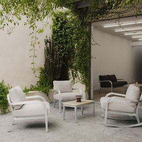 Navy Lounge Outdoor Coffee Table by Emeco