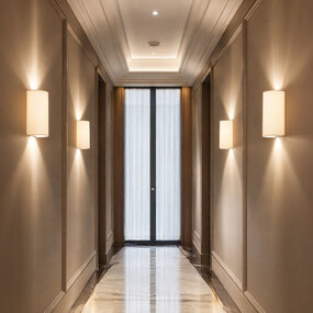 Textile Classic Cylinder Wall Sconce