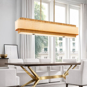 Textile Narberth Linear Pendant