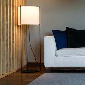 Drum Floor Lamp