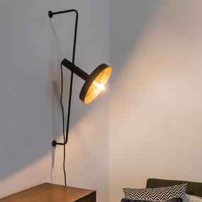 Whizz Plug In Wall Sconce