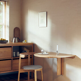 Trefoil Folding Wall Table