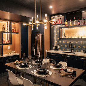 Francesca Linear Chandelier by Dainolite