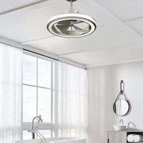 Gleam Indoor / Outdoor Ceiling Fan with Light