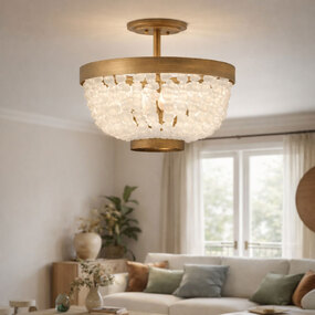 Dune Semi Flush Mount