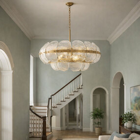 Lillia Convertible Chandelier by Fredrick Ramond