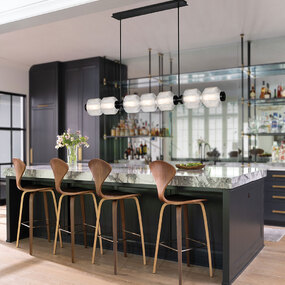 Reign Linear Chandelier by Fredrick Ramond