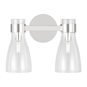 Moritz Clear Bathroom Vanity Light