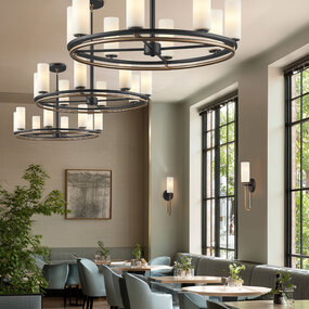 Fusion Tilburg Wall Sconce by Justice Design