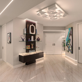 Installation Gallery Entry Foyer Lighting Recessed Truline 1a By Pureedge Lighting