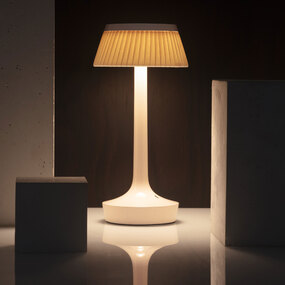 Bon Jour Unplugged Table Lamp
