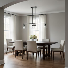 Anders Linear Chandelier by Visual Comfort Studio