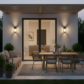 Luning Outdoor Wall Sconce by Generation Lighting