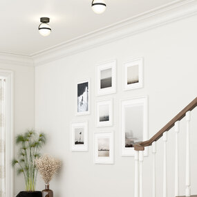 Globo Semi Flush Ceiling Light - Floor Model by Alora