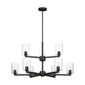 Fullton Glass Tier Chandelier