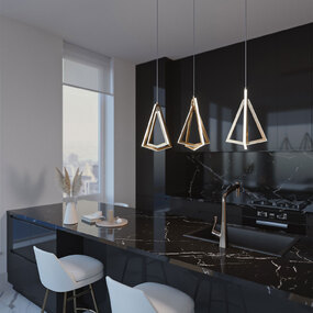 Gianna Linear Multi Light Pendant