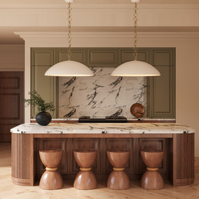 Grant Curved Pendant