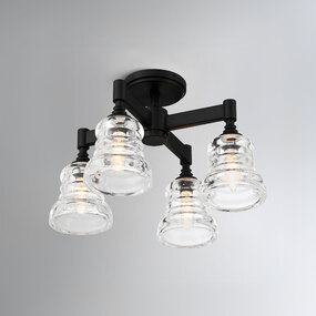 Gregory Multi Semi Flush Ceiling Light