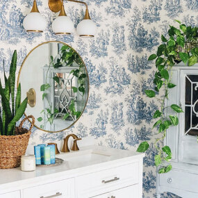 Hazel Bathroom Vanity Light by Alora