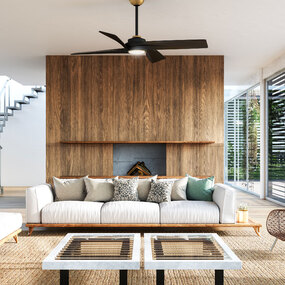Horizon Ceiling Fan by Kuzco Lighting