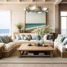 Crest Table Lamp by Hubbardton Forge