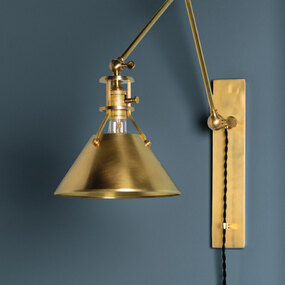 Metal No. 2  Swing Arm Wall Sconce