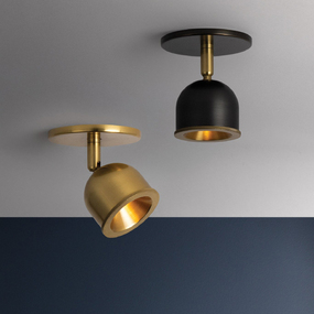 Tuthill Semi Flush Ceiling / Wall Light