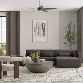 Zavia Smart Ceiling Fan with Light