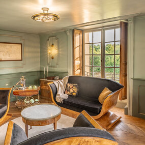 Chambers Semi Flush Ceiling Light by Hudson Valley Lighting