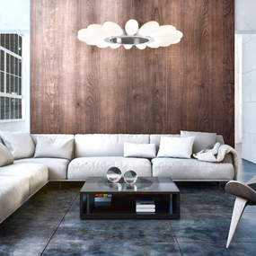 Fiori Radial Ring Chandelier by Hammerton Studio