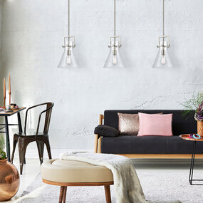 Newton Cone Stem Hung Pendant