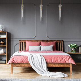 Pilaster Stem Hung Mini Pendant