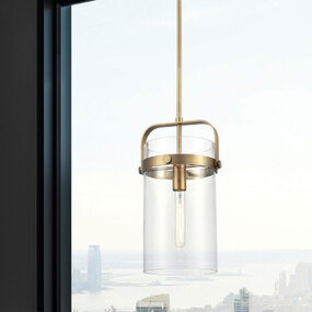 Pilaster Stem Hung Pendant