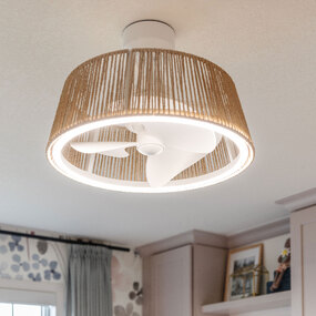 Isla Ceiling Fan with Color-Select Light