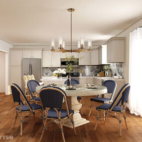 Weaver Chandelier by Matteo Lighting