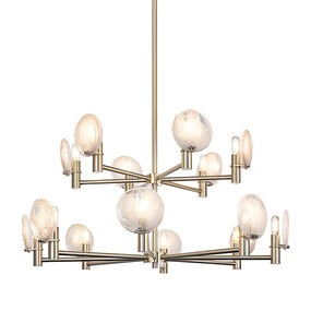 Cloudburst Two Tier Chandelier
