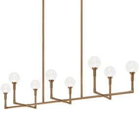 Candlestix Linear Chandelier