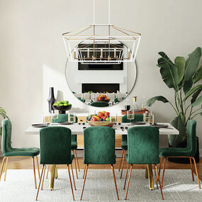 Mavonshire Linear Pendant by Matteo Lighting