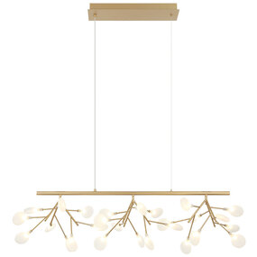Hydrangea Bloom Linear Chandelier