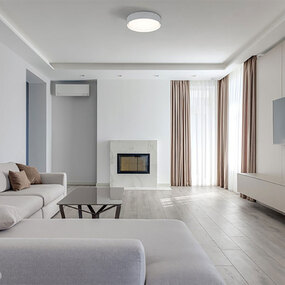 Ezra Color Select Ceiling Light by Matteo Lighting