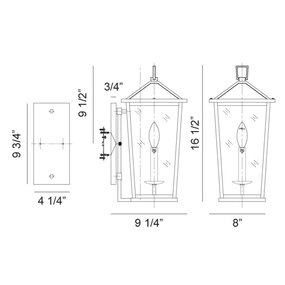 Ingress Outdoor Wall Sconce