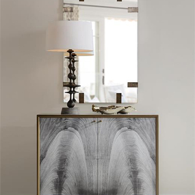 Matte Black Baluster Table Lamp by John-Richard