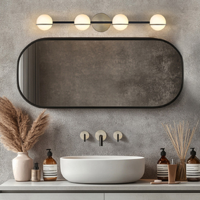 Fusion Centric Bathroom Vanity Light