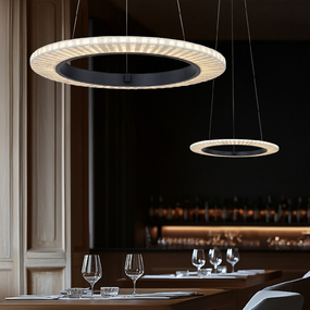 Textile Medallo Pendant