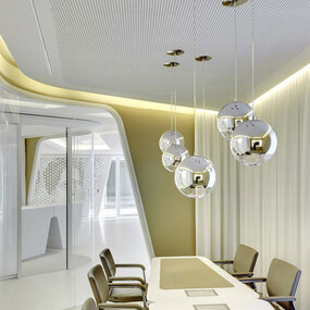 Mirror Ball LED Pendant by Tom Dixon