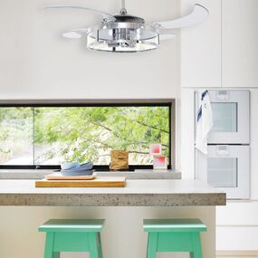 Fanaway Classic Retractable Ceiling Fan with Light by Beacon Lighting