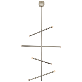 Rousseau Tall Articulating Orb Chandelier